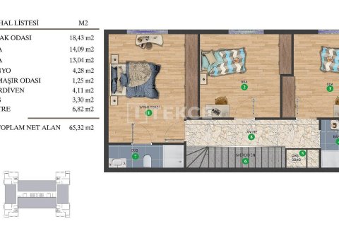 2+1 Lägenhet  i ankara, Turkiet Nr. 219849 - 10