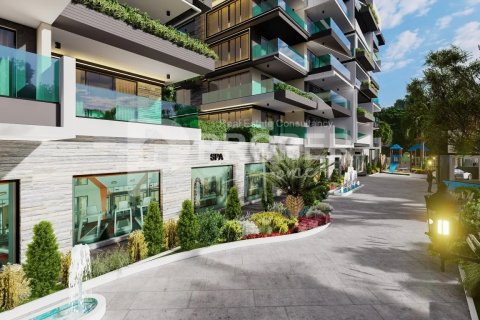 Продажа квартиры  в Каргыджаке, Аланье, Анталье, Турция 5 комн., 190м2, №93285 – фото 9