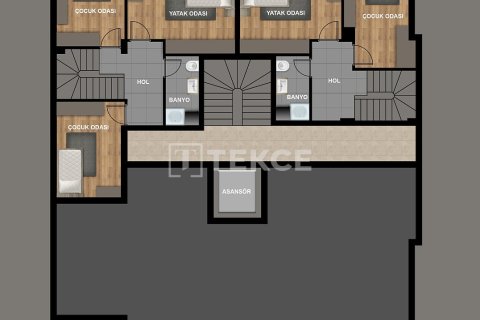 2+1 Takleilighet  i Antalya, Tyrkia Nr. 217092 - 12