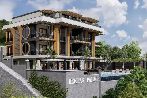 4+1 Lejlighed  i Alanya, Antalya, Tyrkiet Nr. 219558 - 2