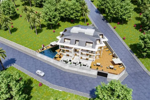 2+1 Lejlighed  i Alanya, Antalya, Tyrkiet Nr. 219559 - 5