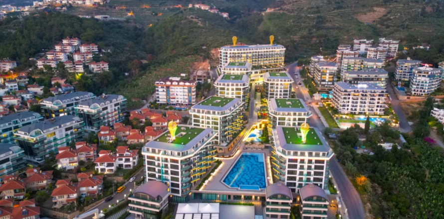 2+1 Leilighet  i Alanya, Antalya, Tyrkia Nr. 217395