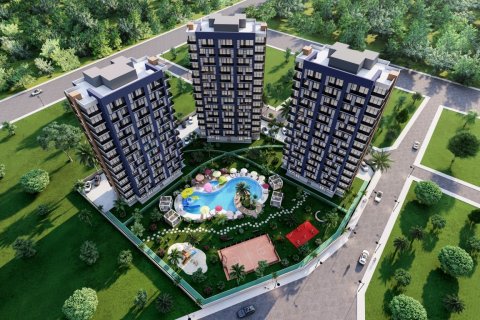 Квартира 2-х ком. в Мерсине, Турция №227905