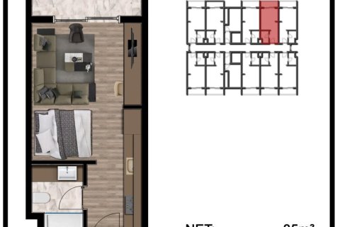 Lejlighed  i Mersin, Tyrkiet Nr. 227900 - 13