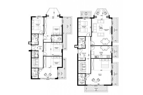 6+1 Takleilighet i Yekta Golden Valley, Oba, Antalya, Tyrkia Nr. 101717