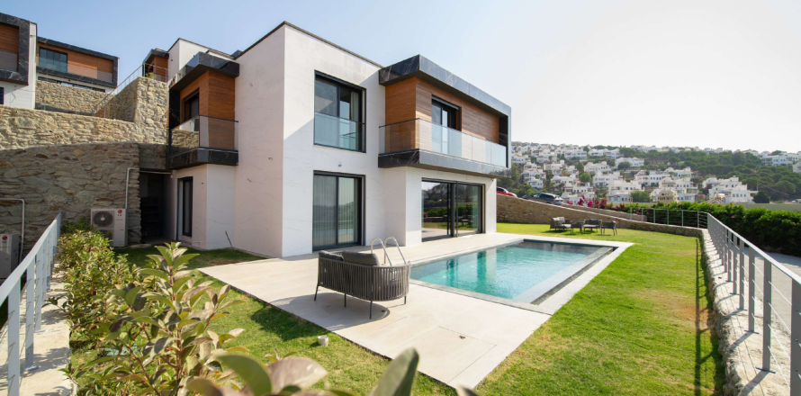 4+1 Villa  in Yalikavak, Mugla, Türkei Nr. 223274