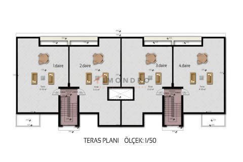2+1 Leilighet  i Lapta, Girne,  Nr. 212300 - 5