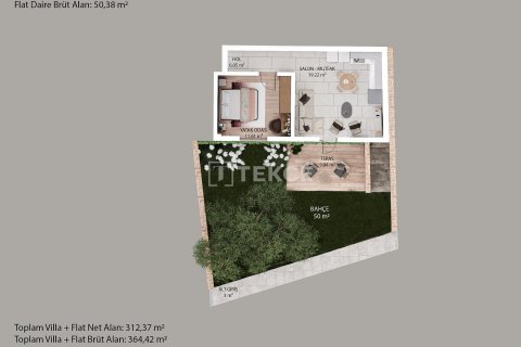 6+1 Villa in Bodrum, Mugla, Türkei Nr. 228753 - 20