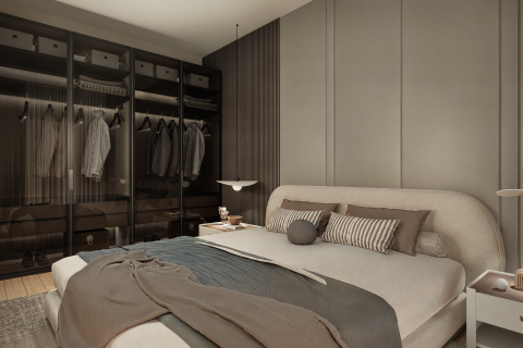 آپارتمان در  Saray ، ترکیه 1 خوابه ، 59 متر مربع.  شماره 221501 - 7