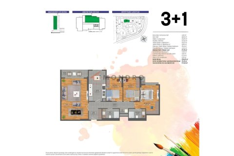 Продажа квартиры  в Кючюкчекмедже, Стамбуле, Турция 3+1, 164м2, №221519 – фото 24