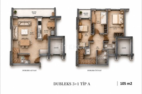 3+1 Leilighet i Mudanya, Bursa, Tyrkia Nr. 238011 - 18