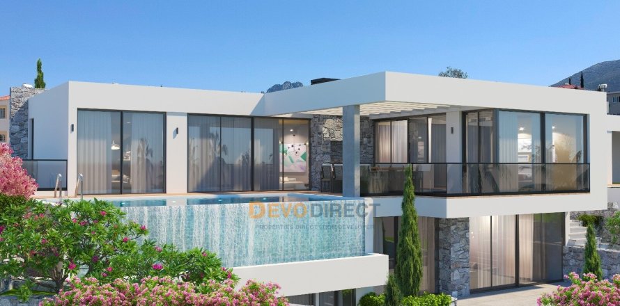 6+1 Villa  in Arapkoy, Girne,  Nr. 226074