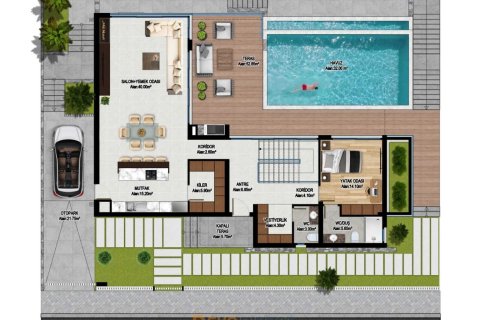 Villa 6+1 Arapköy, Girne, №226073 - 16