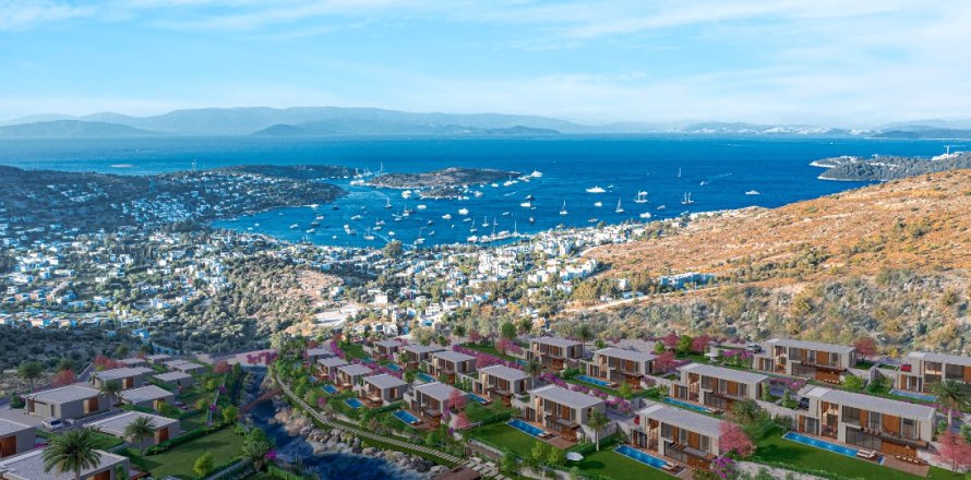 4+1 Villa  in Bodrum, Mugla, Türkei Nr. 212289