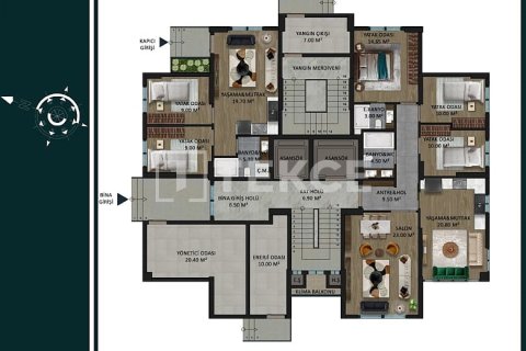 Apartment for sale  in Mersin, Turkey, 3 bedrooms, 145m2, No. 221408 – photo 29