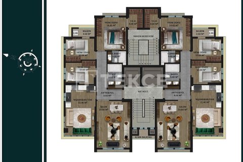 Apartment for sale  in Mersin, Turkey, 3 bedrooms, 145m2, No. 221408 – photo 30