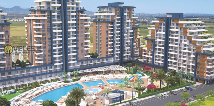 1+1 Lägenhet i Long Beach, Iskele, Nr. 213899