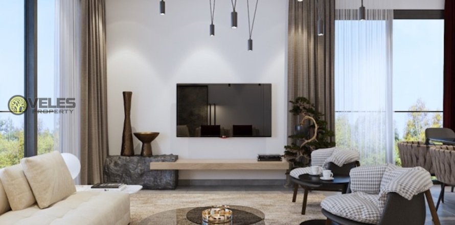 2+1 Lägenhet  i Kalkanli, Guzelyurt,  Nr. 213901