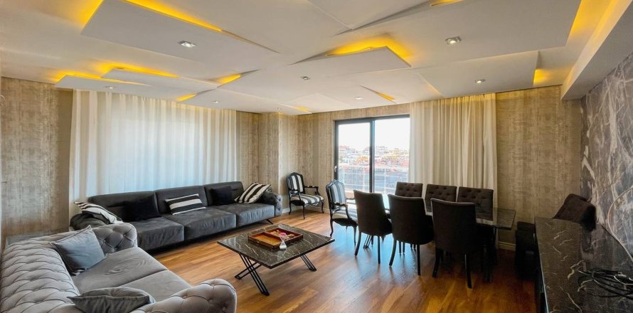 3+1 Lejlighed  i Alanya, Antalya, Tyrkiet Nr. 215486