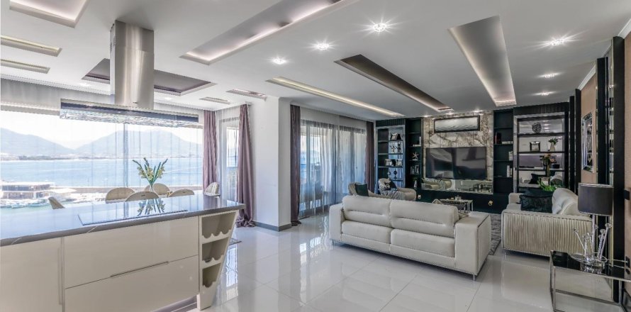 3+1 Lejlighed  i Alanya, Antalya, Tyrkiet Nr. 215484