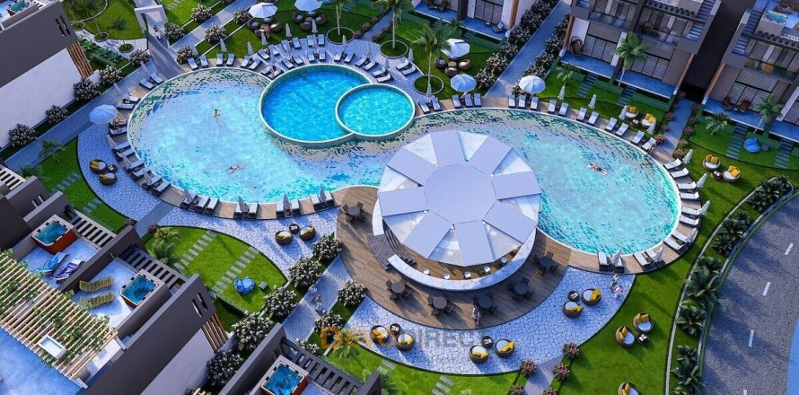 2+1 Lejlighed i Yeni Erenkoy, Guzelyurt, Nr. 225653