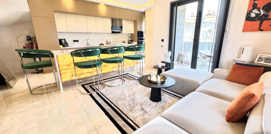 2+1 Lejlighed  i Alanya, Antalya, Tyrkiet Nr. 218784