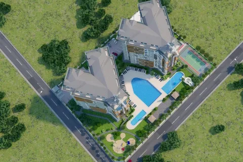 Продажа квартиры  в Аланье, Анталье, Турция 1+1, 60м2, №223696 – фото 10