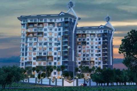 Продажа квартиры  в Аланье, Анталье, Турция 1+1, 60м2, №223696 – фото 12