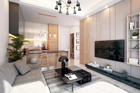 Продажа квартиры  в Аланье, Анталье, Турция 1+1, 60м2, №223696 – фото 2