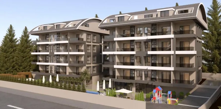 1+1 Apartment  in Alanya, Antalya, Turkey No. 223701