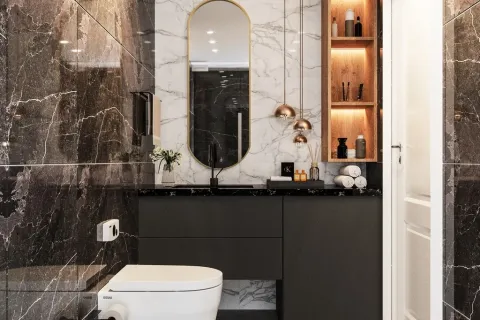 Apartment for sale  in Alanya, Antalya, Turkey, 1 bedroom, 52m2, No. 223701 – photo 4