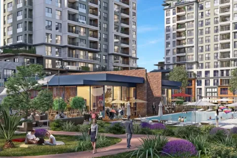 3+1 Leilighet  i Istanbul, Tyrkia Nr. 221956 - 2