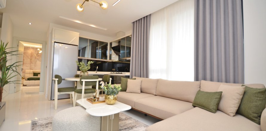3+1 Lejlighed  i Alanya, Antalya, Tyrkiet Nr. 216917