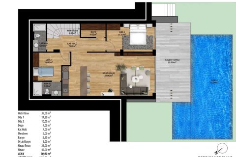 Продажа виллы  в Измире, Турция 5+1, 398м2, №234161 – фото 19