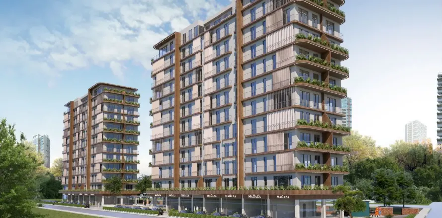 2+1 Leilighet  i Istanbul, Tyrkia Nr. 222073