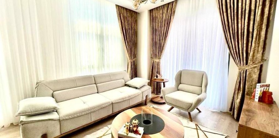 Квартира  2-х ком. в Махмутларе, Анталья, Турция №214908