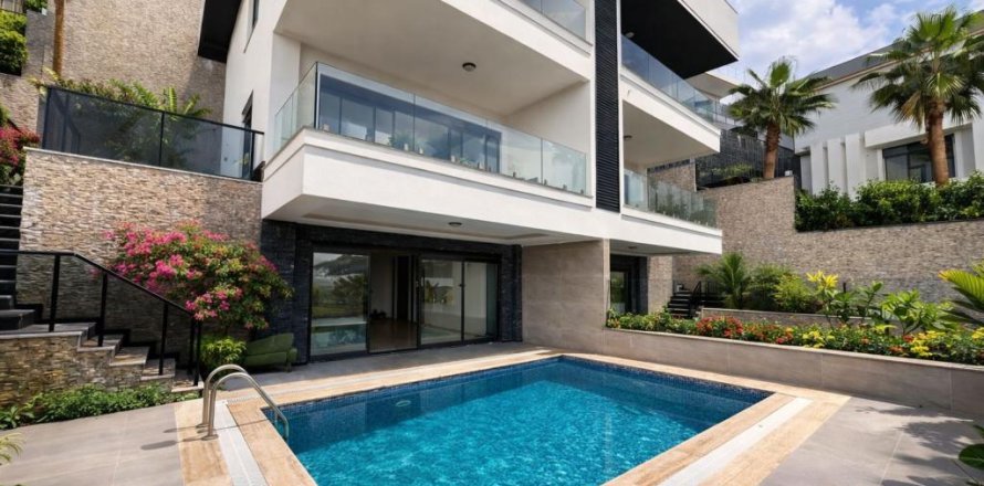 Villa  in Tepe, Alanya, Antalya, Turkey No. 217011