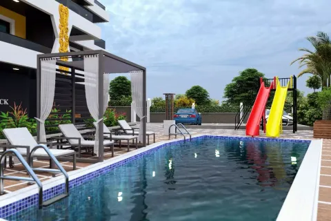 1+1 Lägenhet  i Alanya, Antalya, Turkiet Nr. 222981 - 2