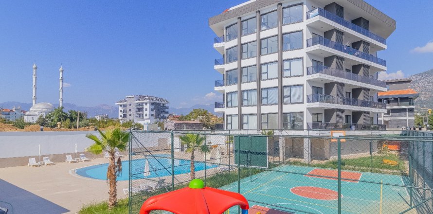 1+1 Lejlighed  i Alanya, Antalya, Tyrkiet Nr. 216842