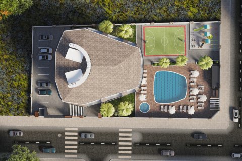 1+1 Lejlighed  i Alanya, Antalya, Tyrkiet Nr. 216842 - 13