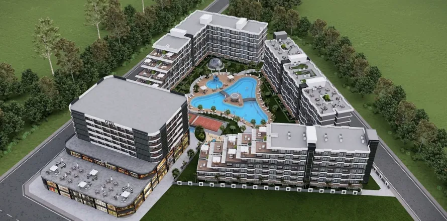 1+1 Leilighet  i Dosemealti, Antalya, Tyrkia Nr. 223474