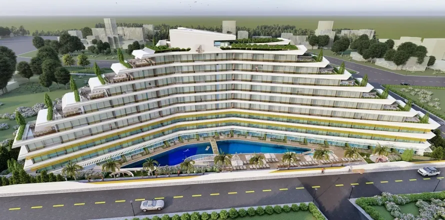 1+1 Leilighet  i Mugla, Tyrkia Nr. 223477