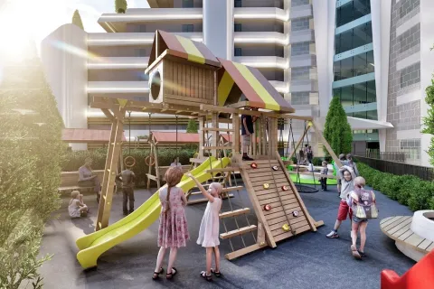 1+1 Leilighet  i Mugla, Tyrkia Nr. 223477 - 6