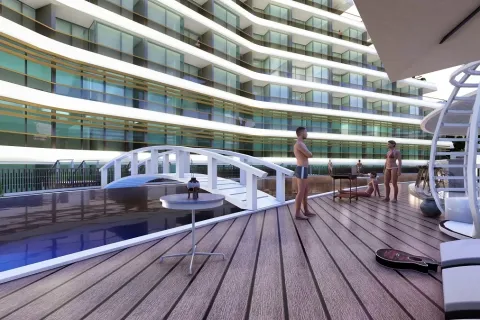 1+1 Leilighet  i Mugla, Tyrkia Nr. 223477 - 29