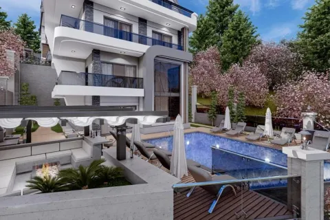 آپارتمان در  Alanya ، ترکیه 6 خوابه ، 150 متر مربع.  شماره 223479 - 7