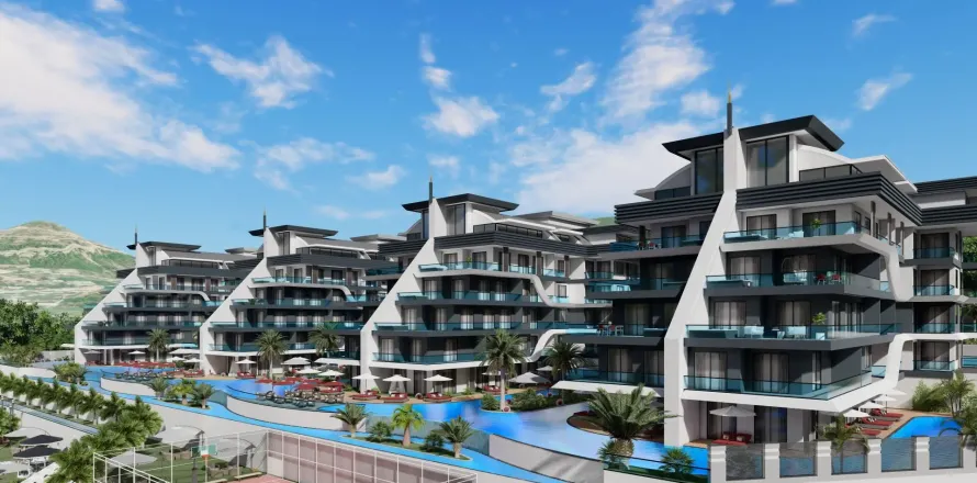 1+1 Wohnung  in Oba, Antalya, Türkei Nr. 219674