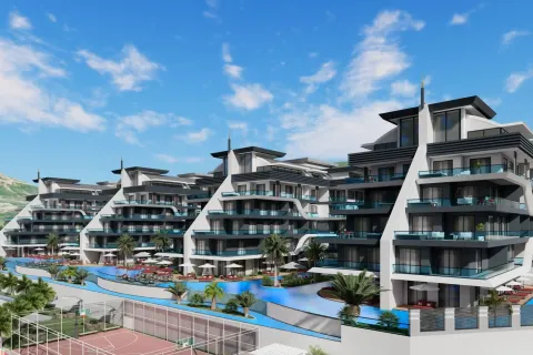 2+1 Lejlighed  i Oba, Antalya, Tyrkiet Nr. 219675