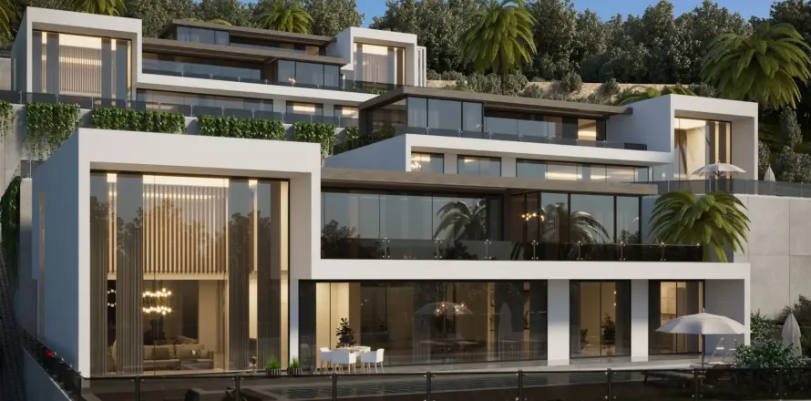 4+1 Villa  i Alanya, Antalya, Tyrkia Nr. 219673