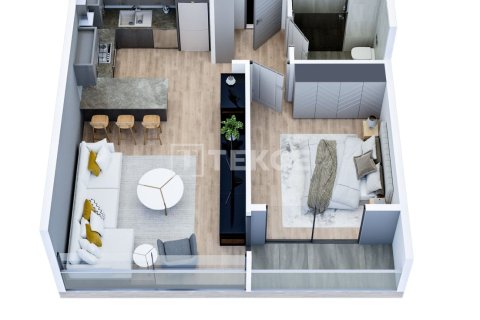 Apartment for sale  in Mezitli, Mersin, Turkey, 1 bedroom, 60m2, No. 224480 – photo 25