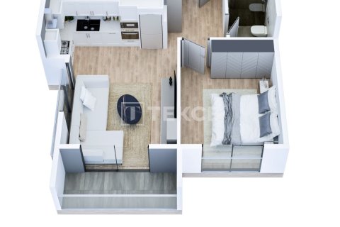 Apartment for sale  in Mezitli, Mersin, Turkey, 1 bedroom, 60m2, No. 224480 – photo 24